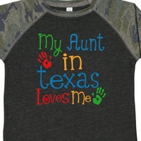 Inktastic леля ми в Тексас обича ме подарък Toddler Boy или Thddler Girl тениска