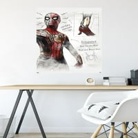 Marvel Spider -Man: Няма начин вкъщи - скици 22.37 34 плакат