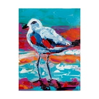 Търговски марки изобразително изкуство 'морски птици и' платно изкуство от Кароле Виталети